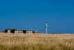 Cabane  moutons, et tour radar du Stiff, Ouessant