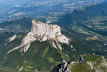 Mont-Aiguille (2 087 m), sur lequel Henri Giraud s'est pos