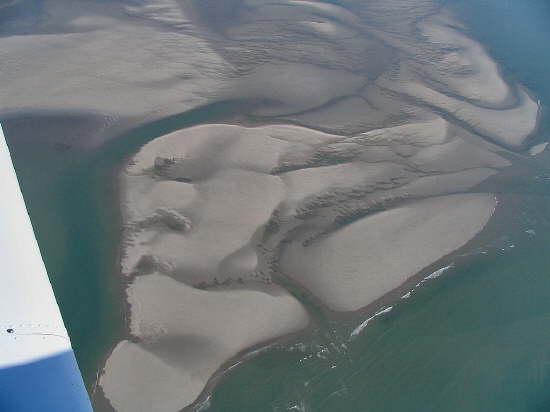 bancs de sable en Baie de Somme