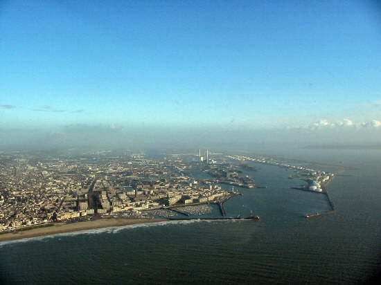 L'entre de l'estuaire de la Seine