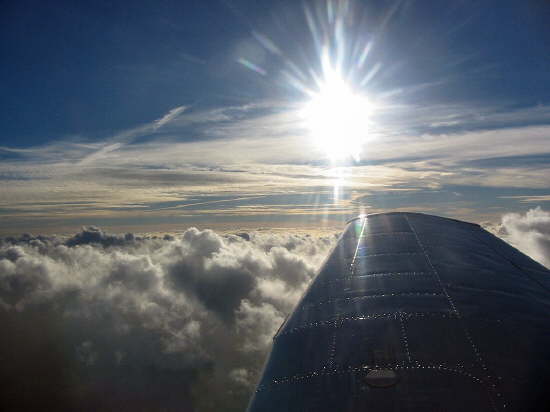 Magie du soleil rasant