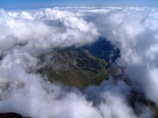 L'Espagne  travers les nuages